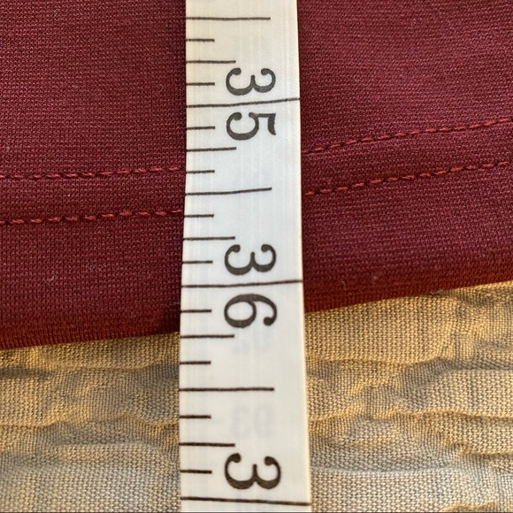 Burgundy/Wine XS/TP Sleeveless A-line Dress - Picture 4 of 7